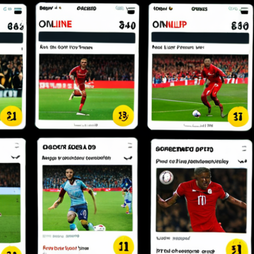 Home 4 **
Prompt: A bustling FC Online transfer market scene, with fluctuating prices and eager players bidding on soccer player cards. Depict a sense of urgency and excitement, highlighting the potential for both profit and loss. Include elements that suggest strategy and careful analysis.
**