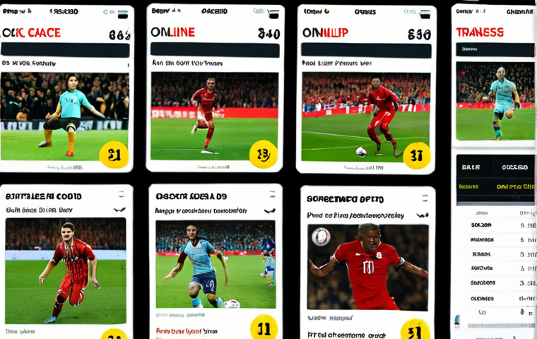 **
Prompt: A bustling FC Online transfer market scene, with fluctuating prices and eager players bidding on soccer player cards. Depict a sense of urgency and excitement, highlighting the potential for both profit and loss. Include elements that suggest strategy and careful analysis.
**