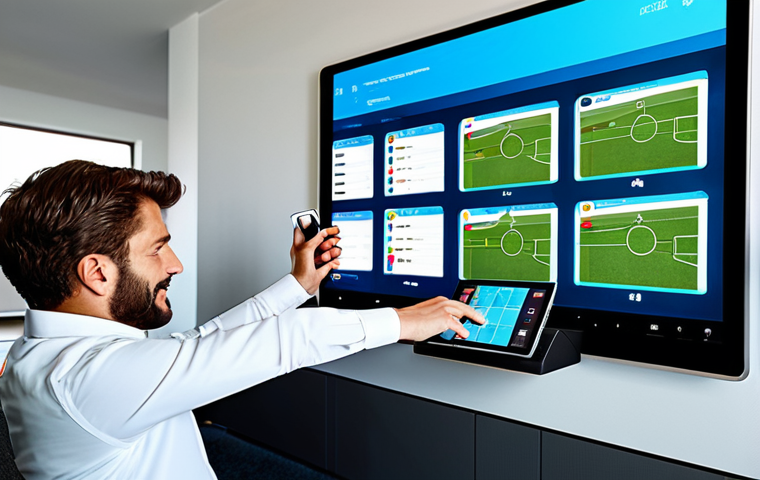 Strategic Team Management**
"A vibrant and engaging scene depicting a focused individual managing their FC Online team on a tablet in a modern, well-lit apartment. The interface displays player stats, transfer market data, and team formations. Emphasis on strategic decision-making, financial planning, and team building. Fully clothed, appropriate attire. Safe for work. Professional digital art, high quality, perfect anatomy, natural proportions. Family-friendly."
**