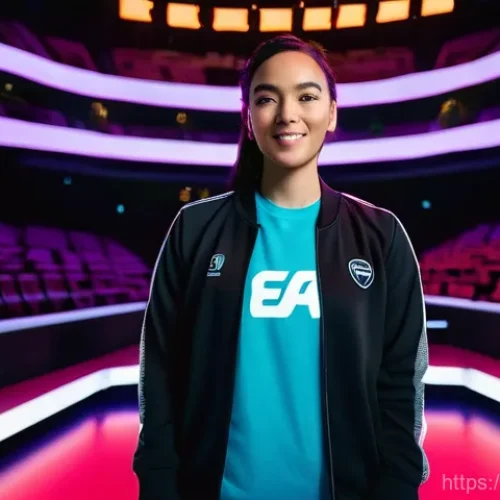 Home 15 FC온라인 공식 파트너 혜택 - **Prompt:** A dynamic, wide shot of a diverse gaming content creator (male, female, or non-binary, w...