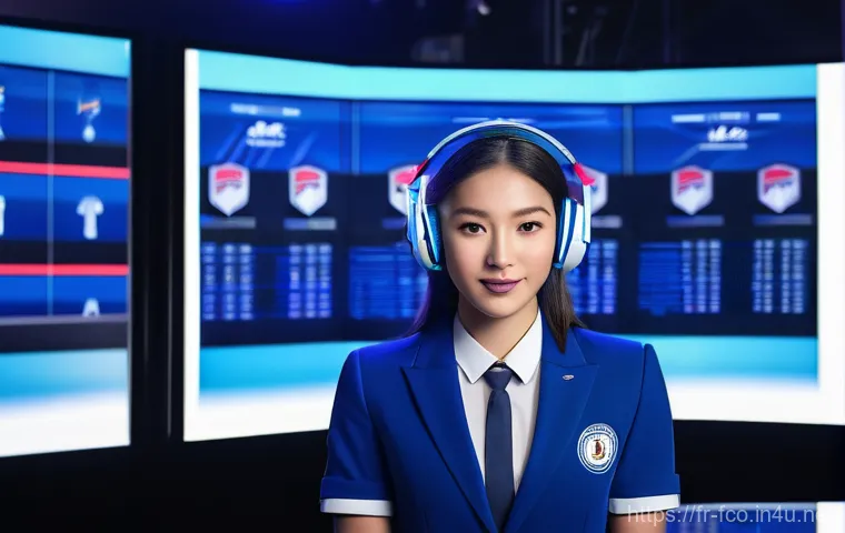 FC온라인 공식 파트너 혜택 - **Prompt:** A dynamic, wide shot of a diverse gaming content creator (male, female, or non-binary, w...