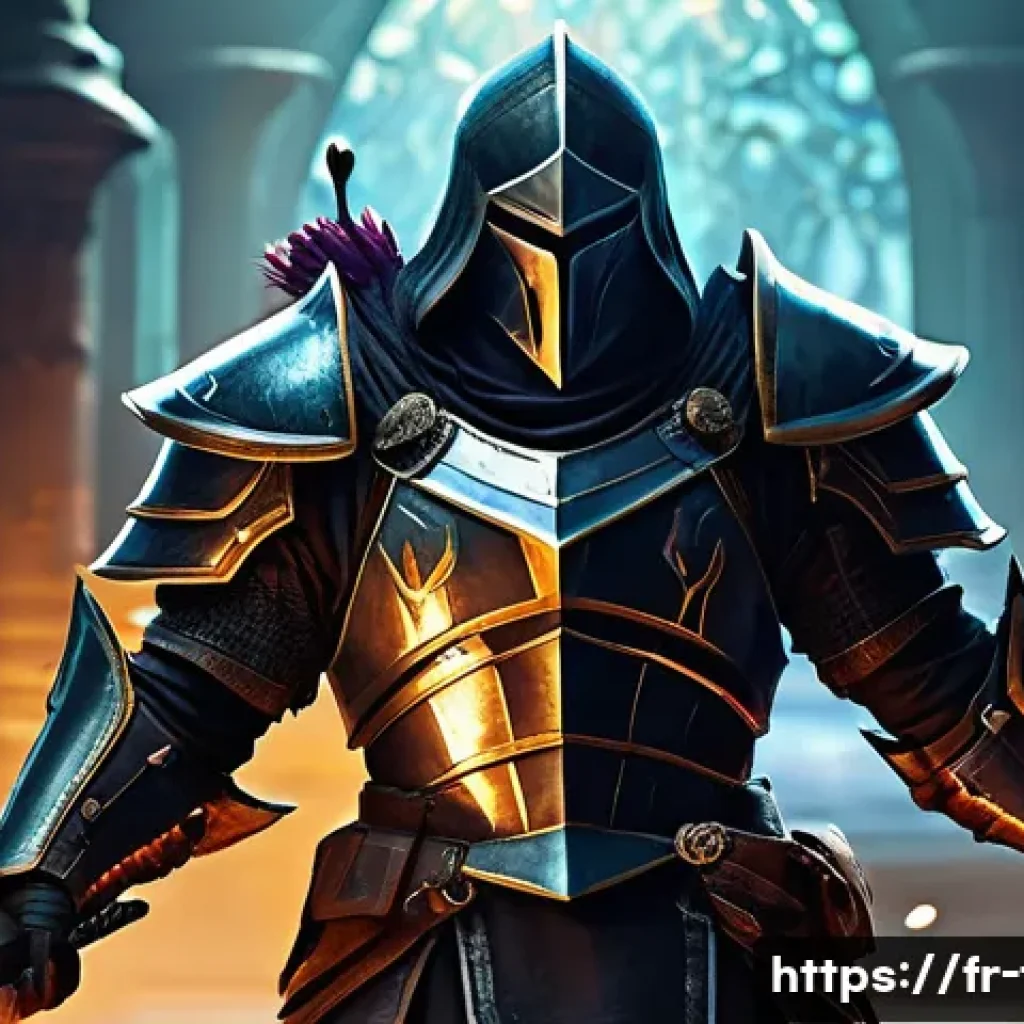 FC온라인 게임 속성 및 계급 - A dynamic fantasy battle scene featuring three character classes in action: a heavily armored warrio...